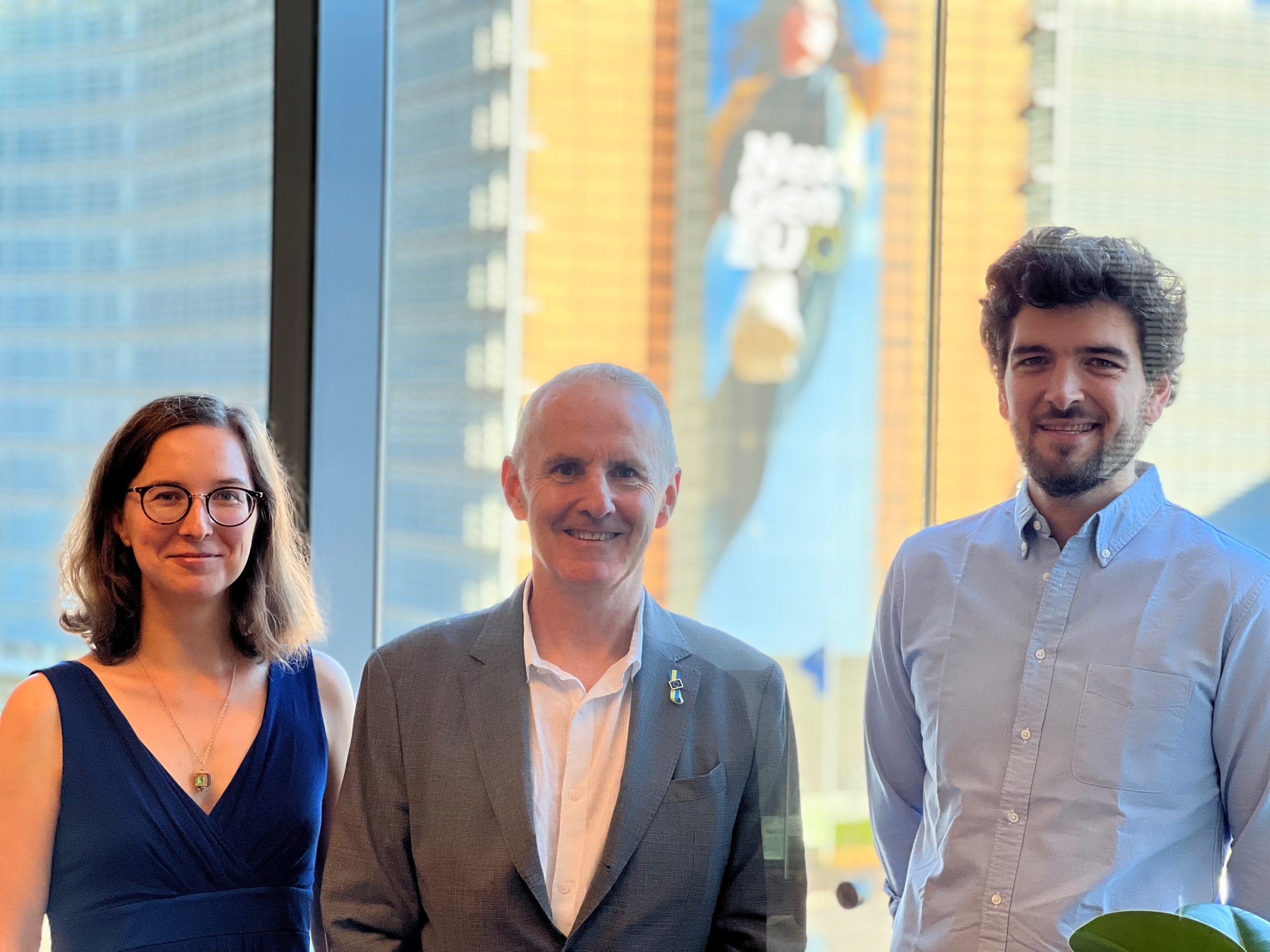 EuropeOn meets with MEP Ciaran Cuffe to discuss the decarbonisation of